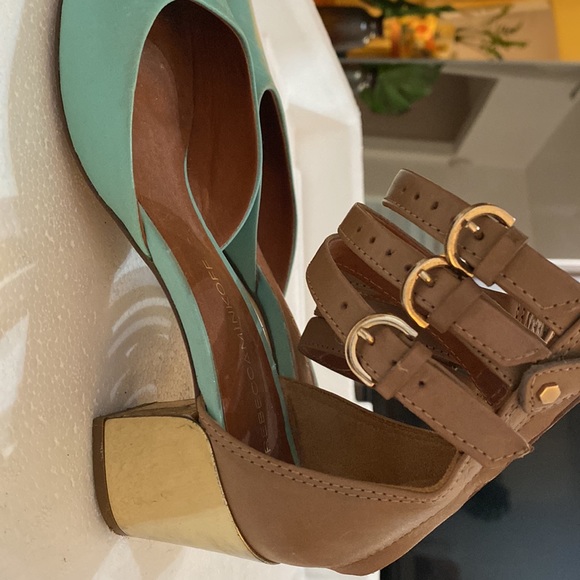 Rebecca Minkkoff pointy shoes block heel - Picture 4 of 10